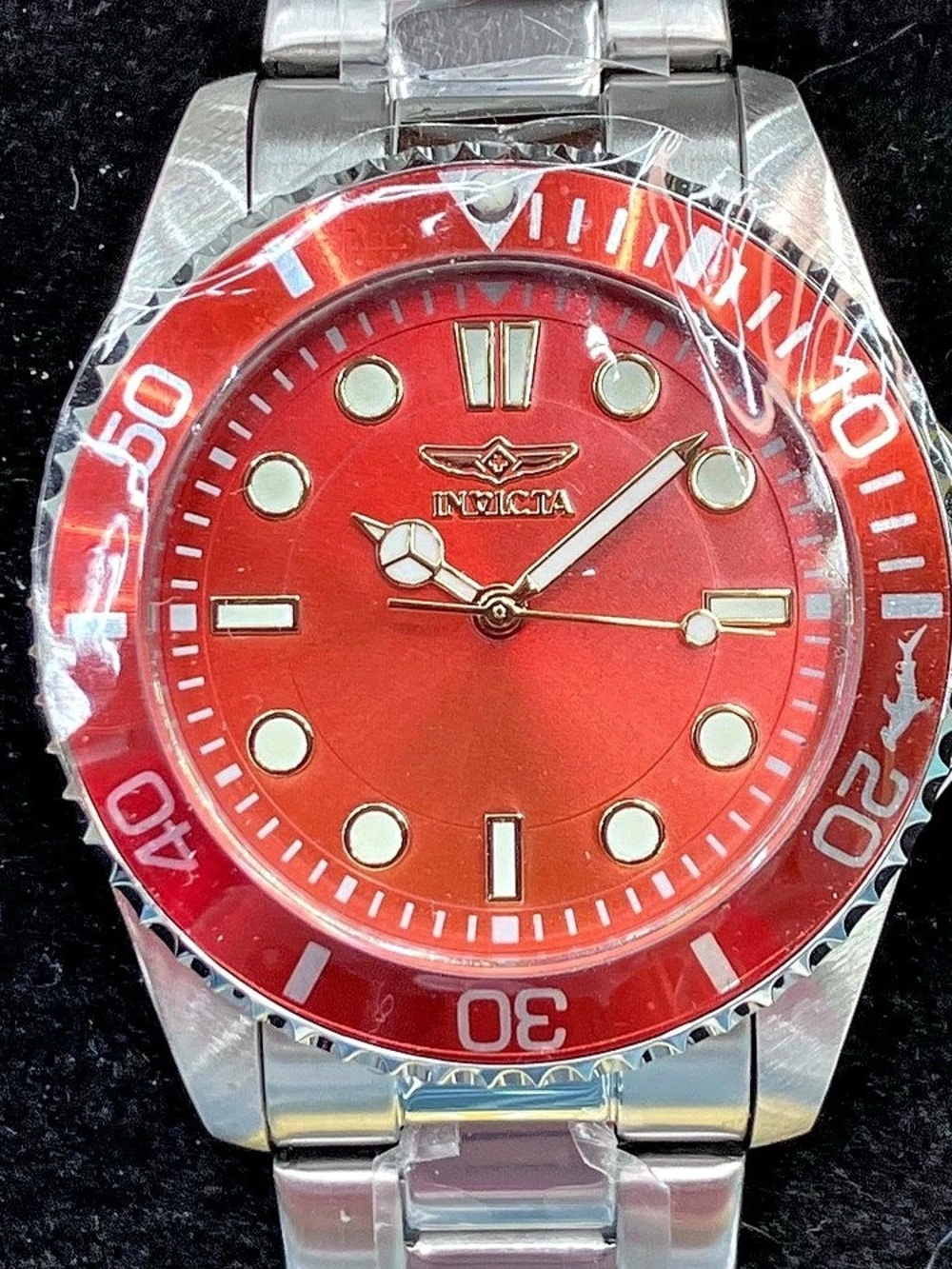 New In Case | Women’s Invicta Pro Diver Watch 50946 | Red Orange Dial